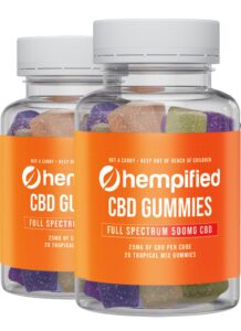 Hempified CBD Gummies Bottles